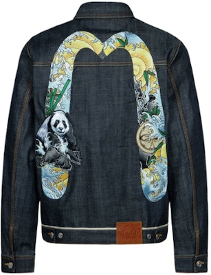 Jaket Denim EVISU Indigo Biru Corak Ombak dengan Sulaman Panda Big M. 2ESHTM4DJ7005XXDP Buy Jaket Denim EVISU Indigo Biru Corak Ombak dengan Sulaman Panda Big M. 2ESHTM4DJ7005XXDP