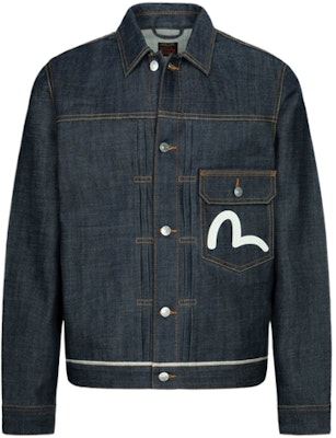 Jaket Denim EVISU Indigo Biru Corak Ombak dengan Sulaman Panda Big M. 2ESHTM4DJ7005XXDP Lookbook Jaket Denim EVISU Indigo Biru Corak Ombak dengan Sulaman Panda Big M. 2ESHTM4DJ7005XXDP