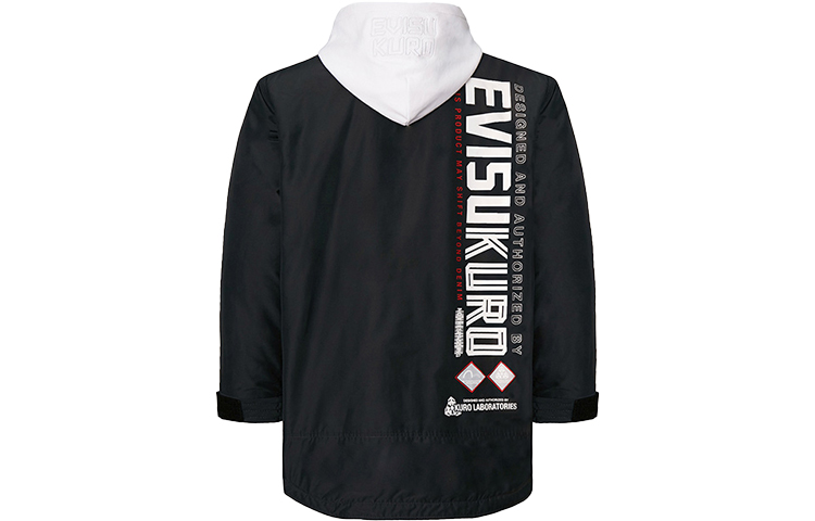 Lookbook 에비수 에비스쿠로 19AW 갈매기 자수 후드 재킷 블랙 아우터웨어 1EAGNM9JK744XX