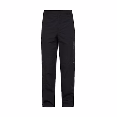 EVISU Fortune God Rainbow Logo Cargo Pants Regular Fit - Black 2EAGNM3PP5043XXNY