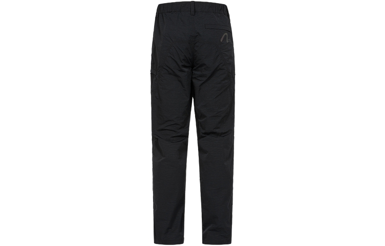 EVISU Fortune God Rainbow Logo Cargo Pants Regular Fit -  Black 2EAGNM3PP5043XXNY 圖 3