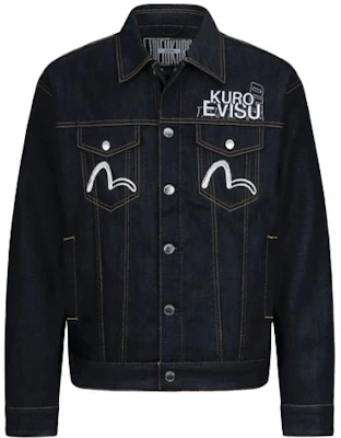 EVISU FW21 Jaket Denim Biru Bordir Graffiti Seagull 2EAADM1DJ235LFCQ Buy EVISU FW21 Jaket Denim Biru Bordir Graffiti Seagull 2EAADM1DJ235LFCQ
