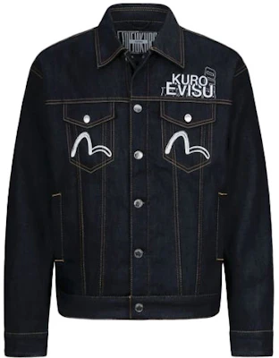 EVISU FW21 Jaket Denim Biru Bordir Graffiti Seagull 2EAADM1DJ235LFCQ Order EVISU FW21 Jaket Denim Biru Bordir Graffiti Seagull 2EAADM1DJ235LFCQ