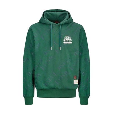 EVISU FW21 Logo All-Over Print Hoodie Multicolor () 2EAHTM1SW311LFCT