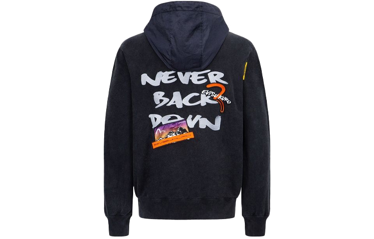 EVISU FW21 Multi-Patch Half-Zip Hoodie  Back-to-School Edition. 2EAGNM1SW410LFCT 圖 6