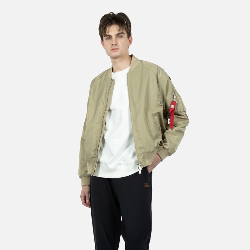 EVISU FW22  Letter Print Pilot Jacket Beige 2ESHTM3JK105RXNY 圖 4