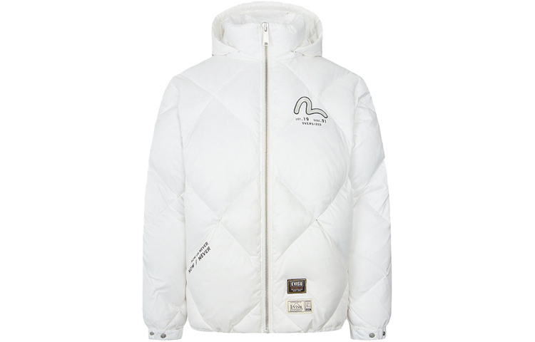 EVISU FW22  Quilted Jacket with Solid Color and Logo Print. 2EAHTM2NJ752XXNY 圖 2