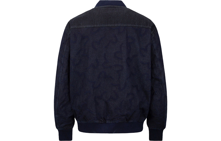 EVISU FW22  Solid Color Zip-Up Denim Jacket - Blue 2EAHTM2DJ724LFCQ 圖 3