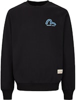 EVISU FW22 Sweater with Logo Denim Patchwork Design. 2EAHTM2SW320RXCT EVISU FW22 Sweater with Logo Denim Patchwork Design. 2EAHTM2SW320RXCT