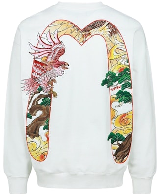 에비수 FW22 화이트 이글 그래픽 크루넥 긴팔 스웻셔츠. 2ESHTM3SW502LFCT Buy 에비수 FW22 화이트 이글 그래픽 크루넥 긴팔 스웻셔츠. 2ESHTM3SW502LFCT