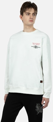 에비수 FW22 화이트 이글 그래픽 크루넥 긴팔 스웻셔츠. 2ESHTM3SW502LFCT Shop 에비수 FW22 화이트 이글 그래픽 크루넥 긴팔 스웻셔츠. 2ESHTM3SW502LFCT