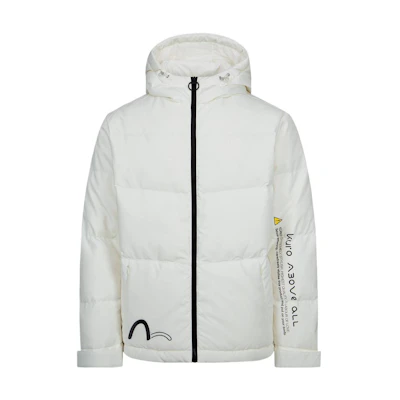 EVISU FW22 Zip-Up Hoodie Jacket with Letter Print. 2EAGNM2NJ725XXPL