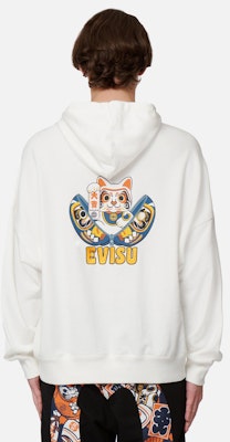 에비수 FW22 다루마 & 행운의 고양이 프린트 집업 후디. 2EAHTM2SW332LFCT Purchase 에비수 FW22 다루마 & 행운의 고양이 프린트 집업 후디. 2EAHTM2SW332LFCT