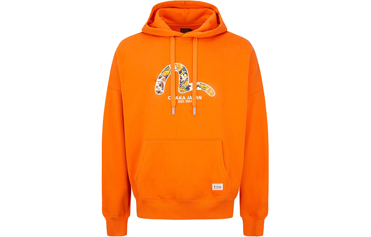 Details for 에비수 FW22 다루마 & 행운의 고양이 프린트 집업 후디. 2EAHTM2SW332LFCT