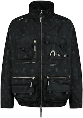 Chaqueta Bomber EVISU FW22 Jacquard con Logotipo Integrado Negra. 2ESGNM3JK751FFPN Buy Chaqueta Bomber EVISU FW22 Jacquard con Logotipo Integrado Negra. 2ESGNM3JK751FFPN