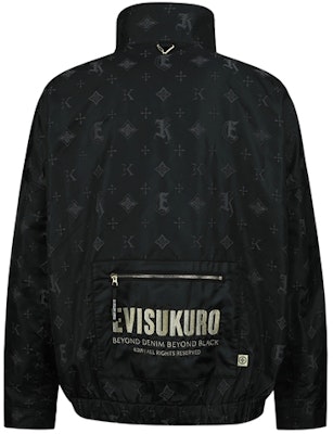 Chaqueta Bomber EVISU FW22 Jacquard con Logotipo Integrado Negra. 2ESGNM3JK751FFPN Lookbook Chaqueta Bomber EVISU FW22 Jacquard con Logotipo Integrado Negra. 2ESGNM3JK751FFPN
