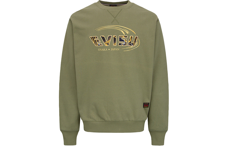 Order EVISU FW22 字母印花圓領長袖休閒上衣 2EAHTM2SW376RXCT
