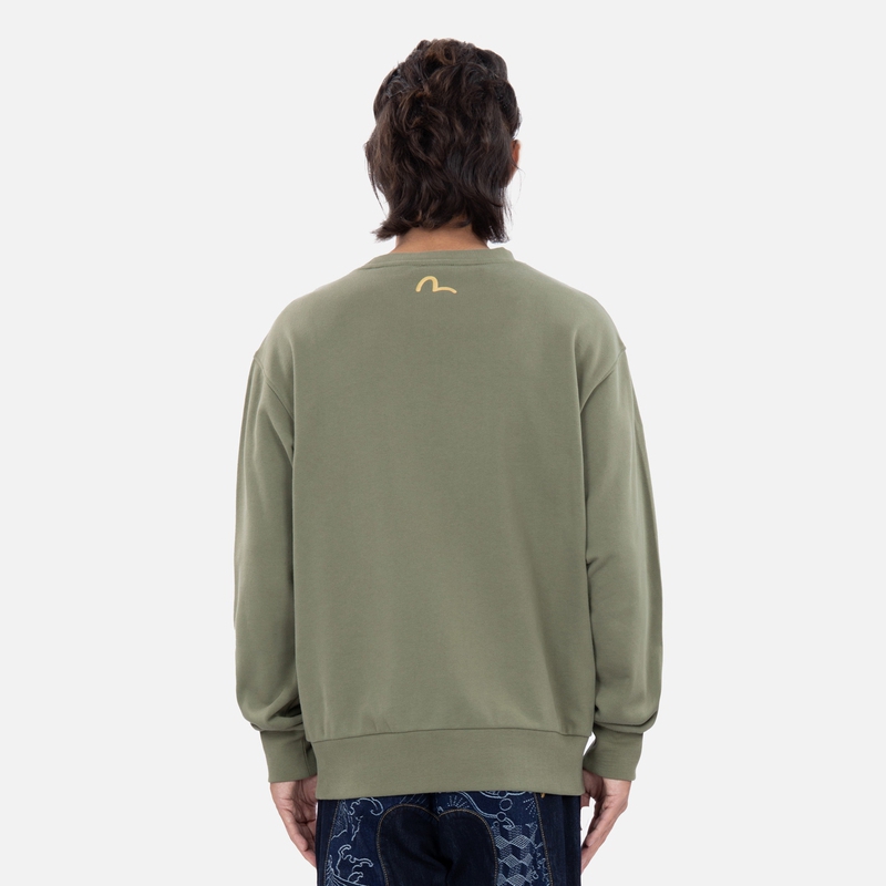 Purchase EVISU FW22 字母印花圓領長袖休閒上衣 2EAHTM2SW376RXCT