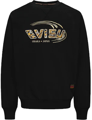 EVISU FW22 字母印花圓領長袖休閒上衣 2EAHTM2SW376RXCT Details for EVISU FW22 字母印花圓領長袖休閒上衣 2EAHTM2SW376RXCT