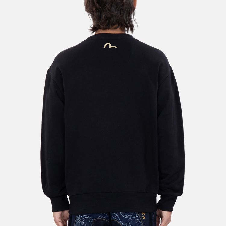 Cheap EVISU FW22 字母印花圓領長袖休閒上衣 2EAHTM2SW376RXCT