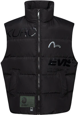 Chaleco Negro con Cremallera y Logo EVISU FW22 de Hombre. 2EAGNM2NV779XXPL Buy Chaleco Negro con Cremallera y Logo EVISU FW22 de Hombre. 2EAGNM2NV779XXPL