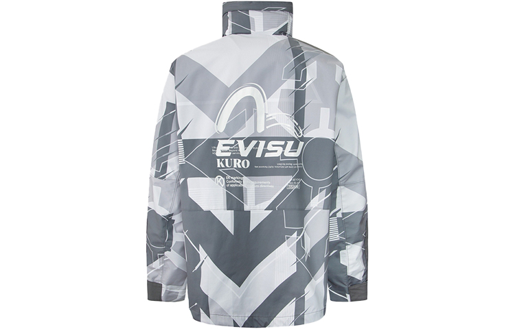 EVISU FW22 Camo Utility Jacket with Logo Print Multicolor - 2EAGNM2JK740XXPL 圖 3