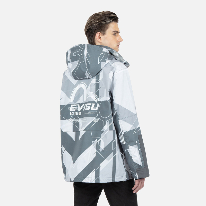 EVISU FW22 Camo Utility Jacket with Logo Print Multicolor - 2EAGNM2JK740XXPL 圖 5