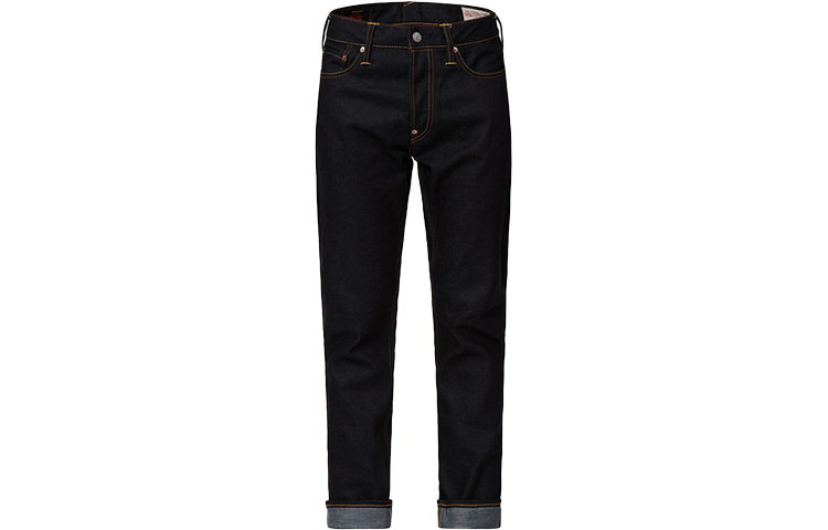 EVISU FW22 Colorblock Abstract Embroidery Relaxed Fit Jeans  Denim Blue 2EAHTM2JE90617CT 圖 3