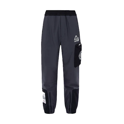 EVISU FW22 Colorblock Patchwork Sweatpants Dark Charcoal 2EAGNM2PP231XXPS