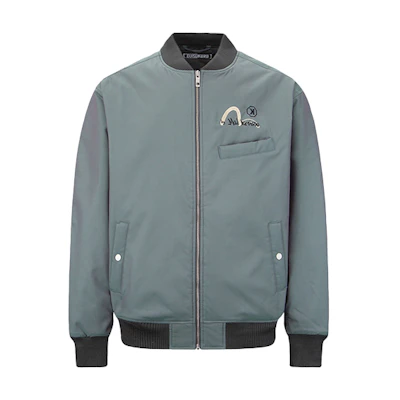EVISU FW22 Gradient Print Jacket - Grey Iridescent Color. 2EAGNM2JK793LFPQ