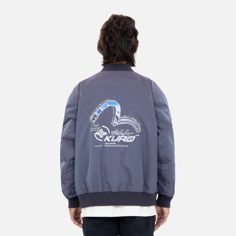 Purchase 에비수 FW22 그라데이션 갈매기 프린트 봄버 재킷 블루 유광. 2EAGNM2JK731OSNQ