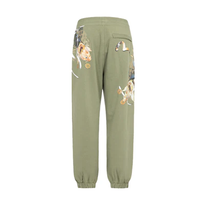 EVISU FW22 Koi Print Sweatpants Joggers Casual Pants. 2EAHTM2SP325STCT