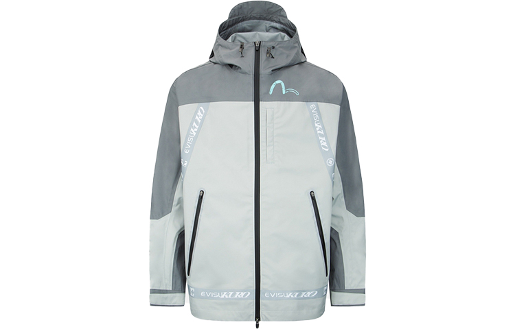 EVISU FW22 Logo Banner Padded Windproof Jacket . 2EAGNM2JK723SLNP 圖 2