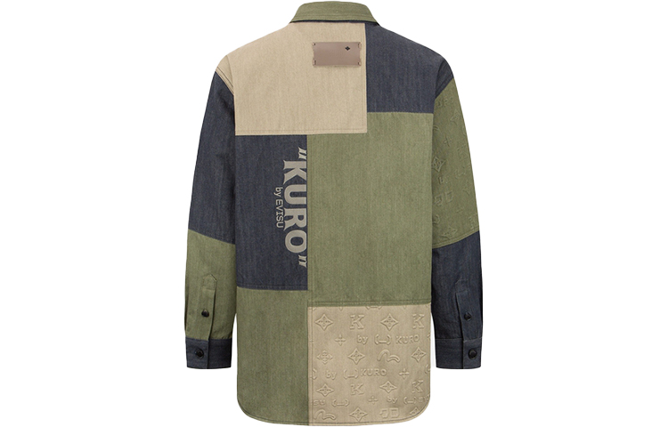 EVISU FW22 Multicolor Button-Up Long Sleeve Jacket Men 2EAGNM2SJ798LFDQ 圖 3