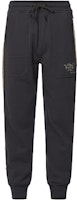 EVISU FW22 Paisley Print Side Zipper Sweatpants Men in Dark Charcoal. 2EAGNM2SP461STCTDKCH EVISU FW22 Paisley Print Side Zipper Sweatpants Men in Dark Charcoal. 2EAGNM2SP461STCTDKCH