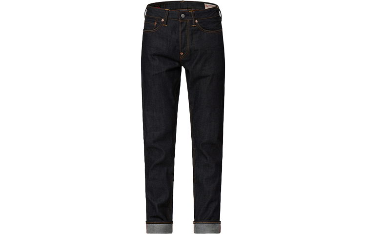 EVISU FW22 Pattern Slim Fit Jeans  Denim Blue. 2EAHTM2JE10917CT 圖 2