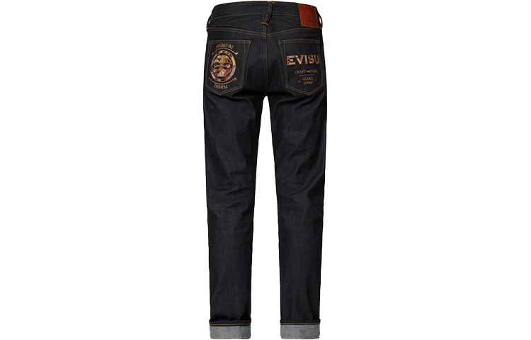 EVISU FW22 Pattern Slim Fit Jeans  Denim Blue. 2EAHTM2JE10917CT 圖 3