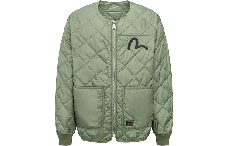 EVISU FW22 Quilted Diamond Pattern Jacket 2EAHTM2JK772LFNQ