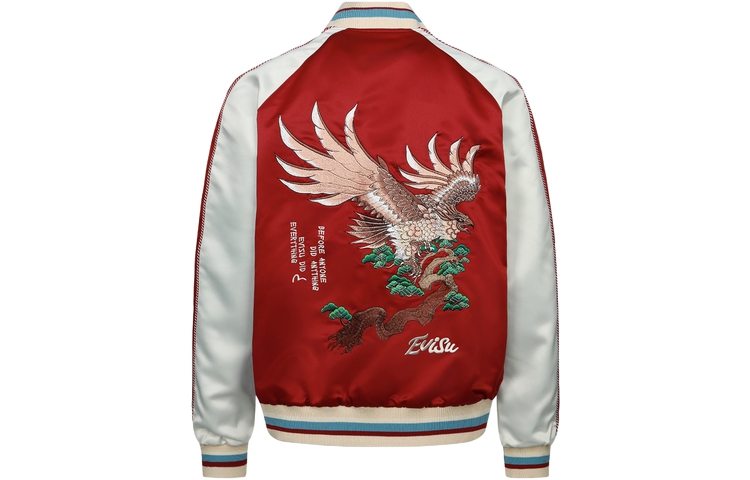 EVISU FW22 Reversible Embroidered Eagle Fit Jacket Multicolor . 2ESHTM3JK103LFPL 圖 2