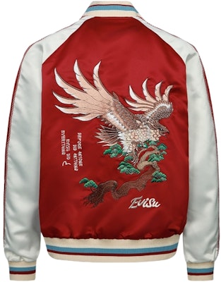EVISU FW22 Reversible Embroidered Eagle Fit Jacket Multicolor . 2ESHTM3JK103LFPL Order EVISU FW22 Reversible Embroidered Eagle Fit Jacket Multicolor . 2ESHTM3JK103LFPL