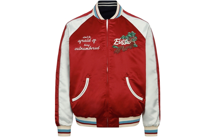 EVISU FW22 Reversible Embroidered Eagle Fit Jacket Multicolor . 2ESHTM3JK103LFPL 圖 3