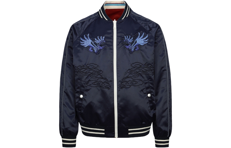 EVISU FW22 Reversible Embroidered Eagle Fit Jacket Multicolor . 2ESHTM3JK103LFPL 圖 5
