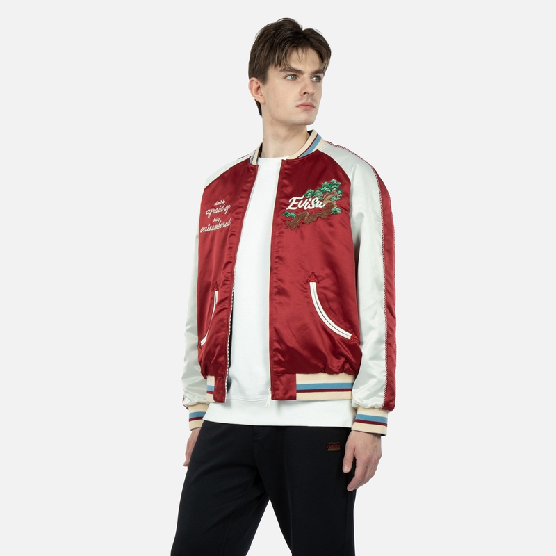 EVISU FW22 Reversible Embroidered Eagle Fit Jacket Multicolor . 2ESHTM3JK103LFPL 圖 6