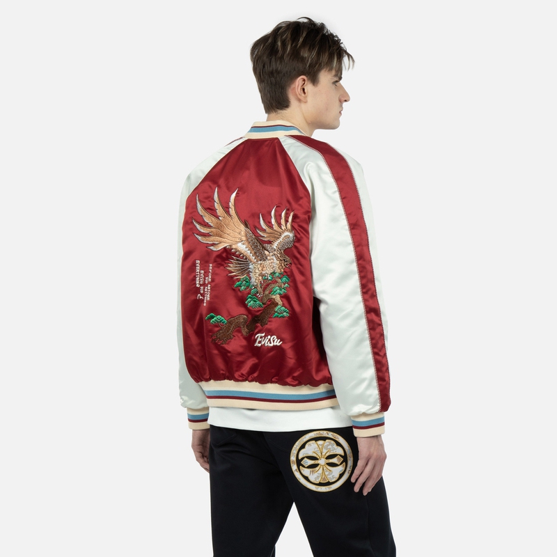 EVISU FW22 Reversible Embroidered Eagle Fit Jacket Multicolor . 2ESHTM3JK103LFPL 圖 7