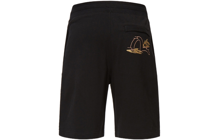 Lookbook EVISU FW23 ブラック カモメ刺繍 スリムフィットショーツ 2ESHTM3ST356SLCT