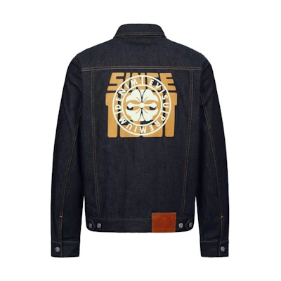 EVISU FW23 Seagull Pocket Denim Jacket - Blue Jeans 2EAEPM3DJ1171XXCT