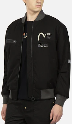 EVISU FW23 Casual Letterman Baseball Jacket 2EAADM2JK742XXNQ Shop EVISU FW23 Casual Letterman Baseball Jacket 2EAADM2JK742XXNQ