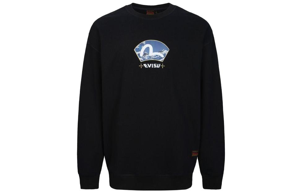 Purchase Sudadera Unisex EVISU FW23 con Ola Gaviota Bordada y Corte Holgado. 2EAHTM3SW7064LFCT
