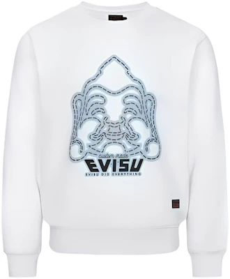 EVISU FW23 佛头印花圆领设计卫衣 2EAEPM3SW1188XXCT Buy EVISU FW23 佛头印花圆领设计卫衣 2EAEPM3SW1188XXCT