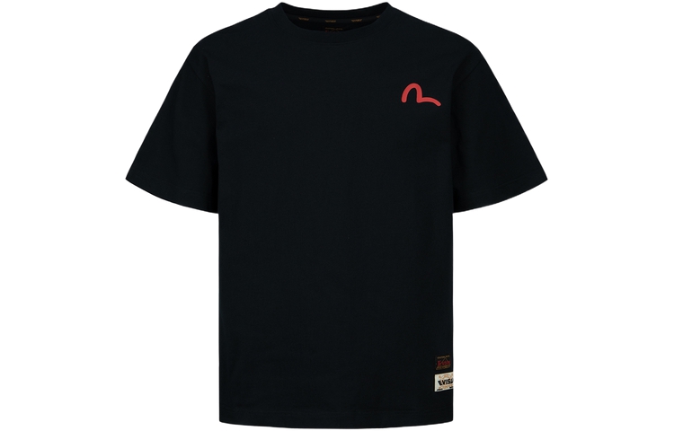 Sizing Camiseta Unisex EVISU Godhead y Gaviota de Manga Corta. 2ESHTM3TS598RXCT